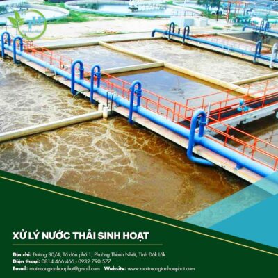 Xử lý nước thải sinh hoạt