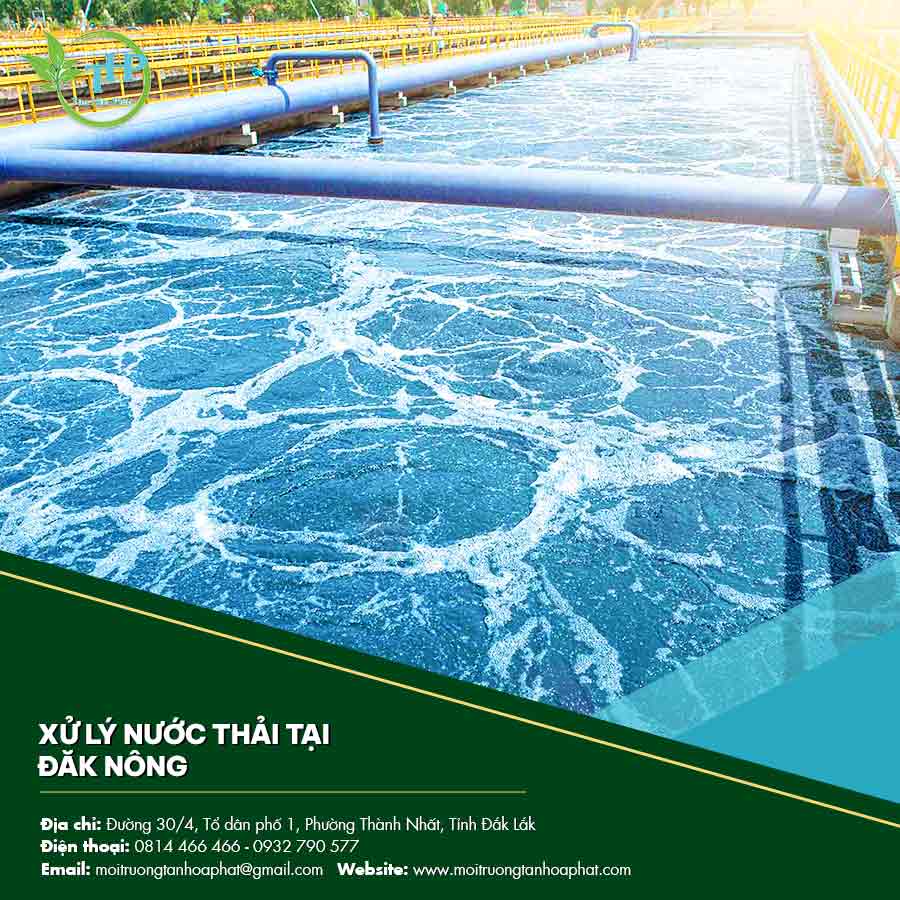 Xử lý nước thải tại Đăk Nông