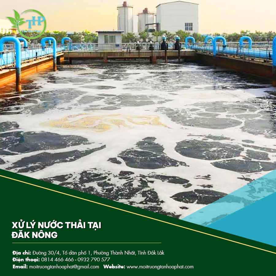 Xử lý nước thải tại Đăk Nông