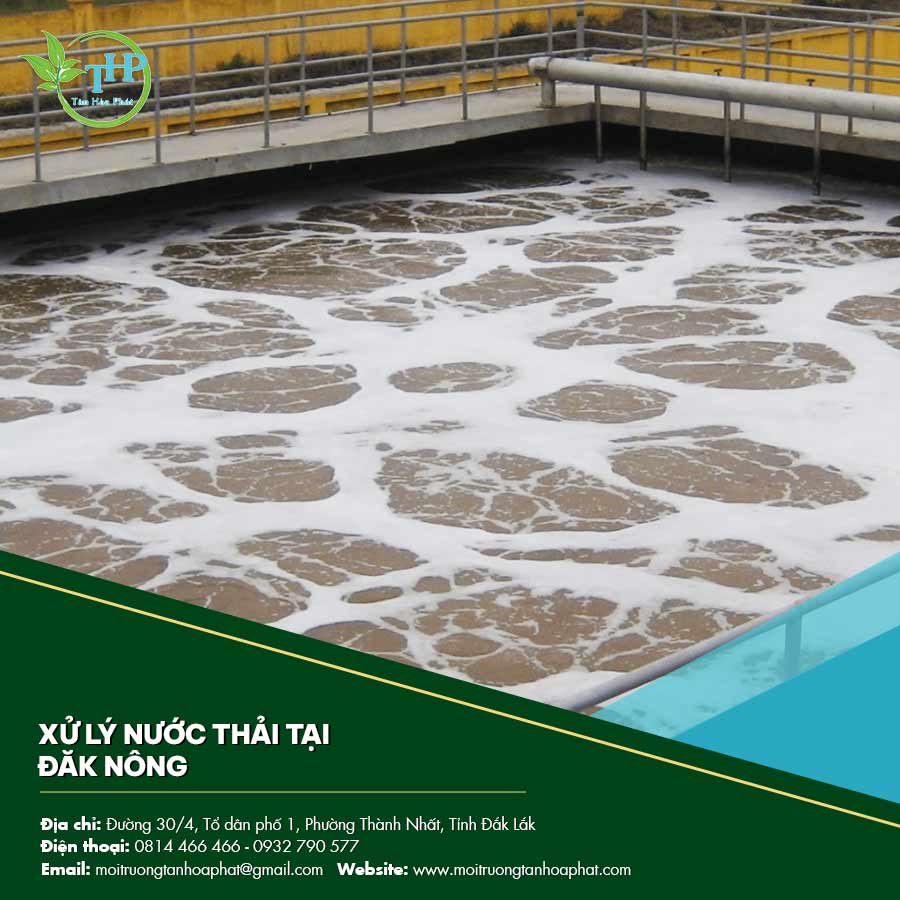Xử lý nước thải tại Đăk Nông