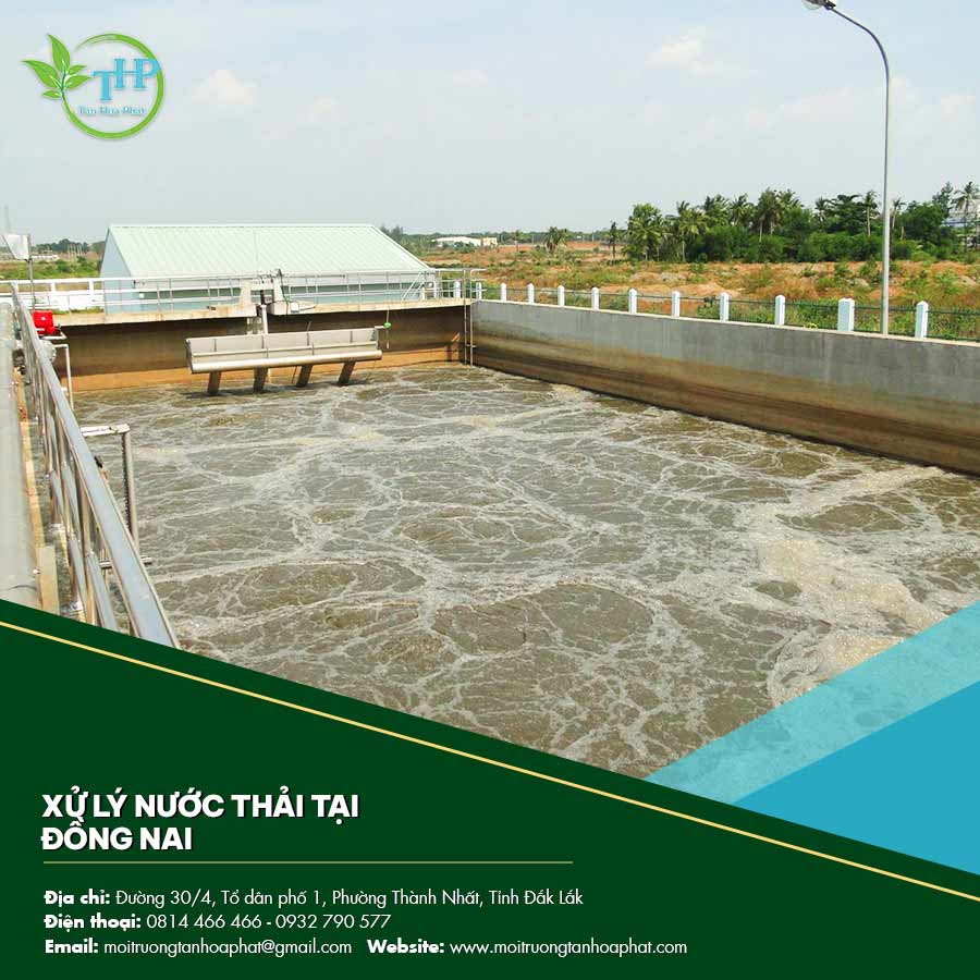 Xử lý nước thải tại Đồng Nai