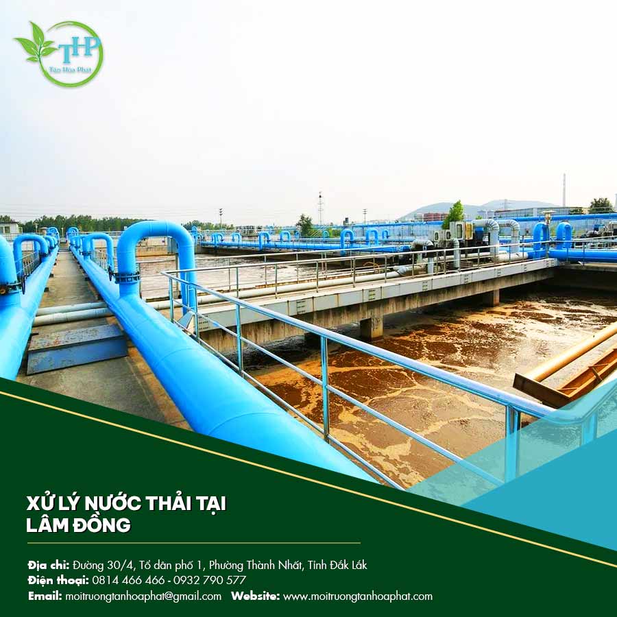 Xử lý nước thải tại Lâm Đồng