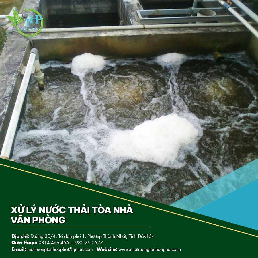 Xử lý nước thải tòa nhà văn phòng