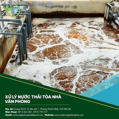 Xử lý nước thải tòa nhà văn phòng