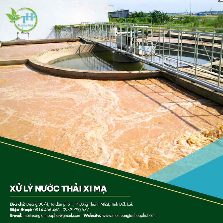 Xử lý nước thải xi mạ