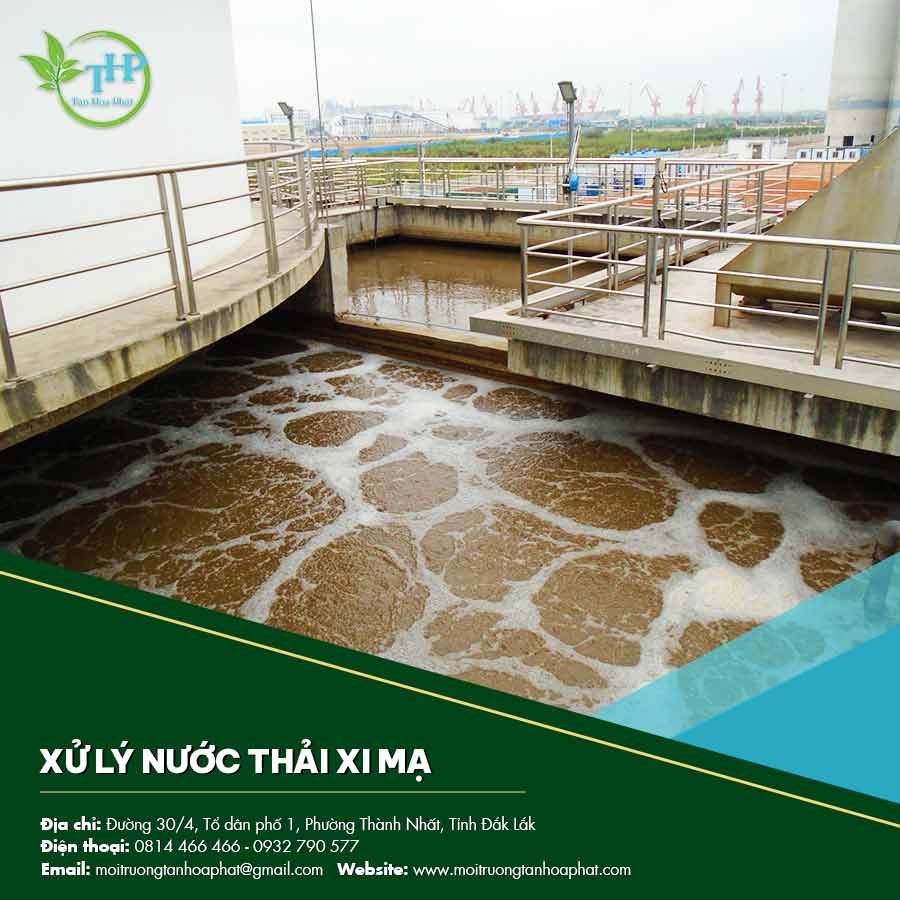 Xử lý nước thải xi mạ